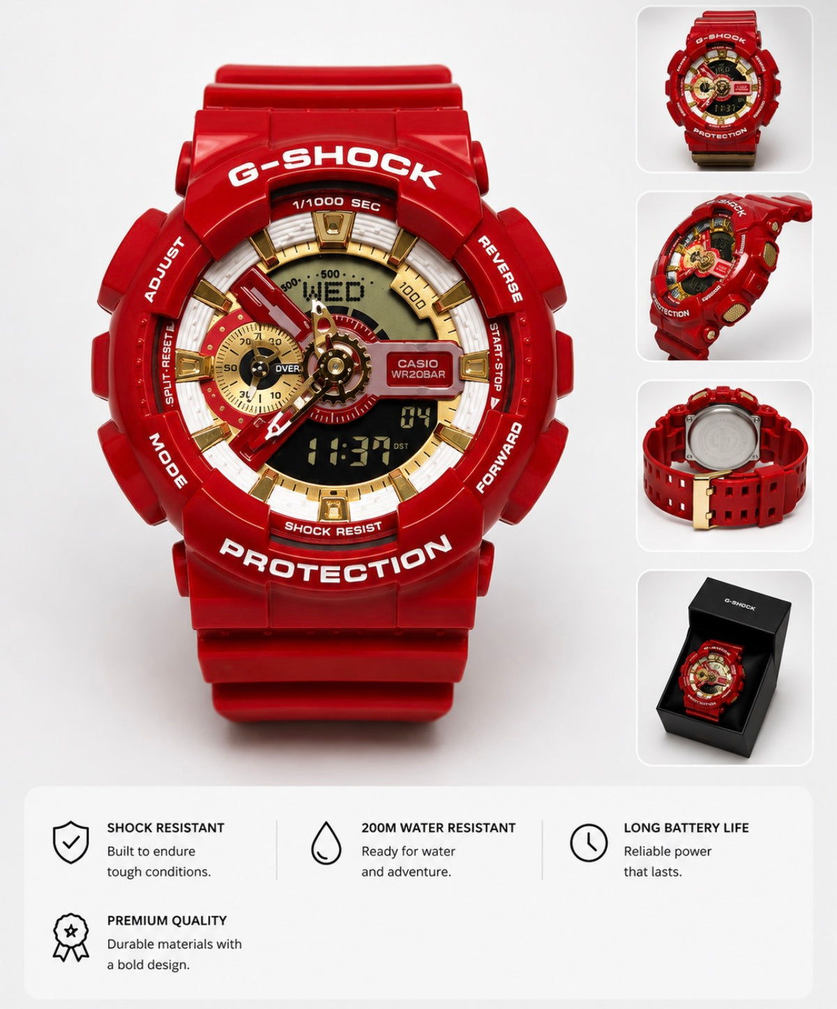 G-Shock “Iron Man” Watch 110